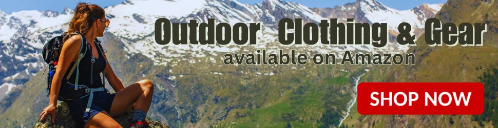 Outdoor clothing and gear on Amazon