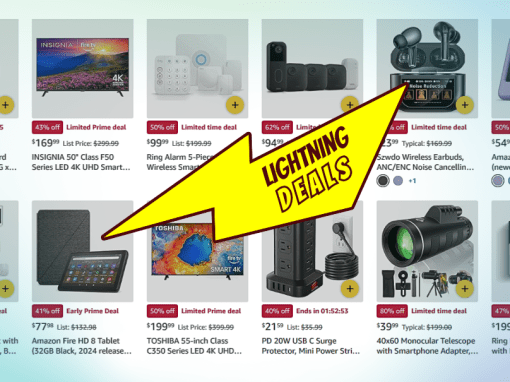 Amazon Lightning Deals Sales Banner