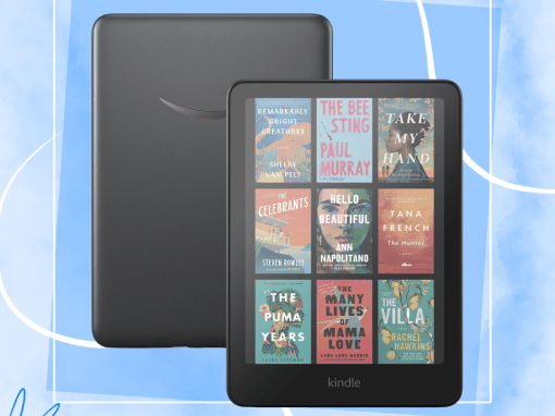 Image of Amazon Kindle Colorsoft displaying available readings.