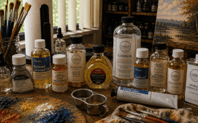 Common Oil Painting Mediums Explained — Uses, Techniques, and Best Applications