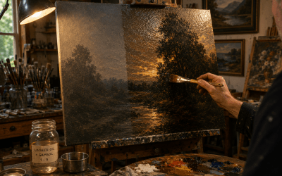 Oiling Out an Oil Painting: What It Is and How to Do It Correctly