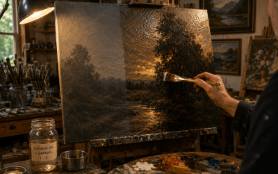 Oiling Out an Oil Painting: What It Is and How to Do It Correctly